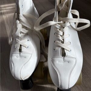 White Roller Skates